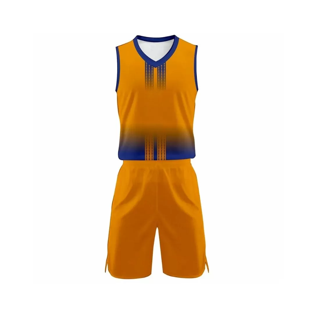 Diseñar Camisetas Baloncesto Cruz Naranja - teamcustomshop