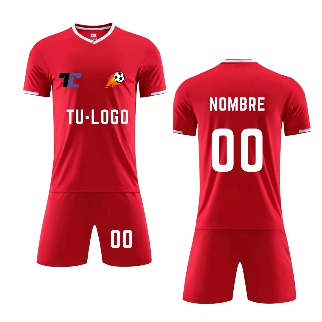 Diseñar Camisetas de Fútbol Minimalista Azul - teamcustomshop