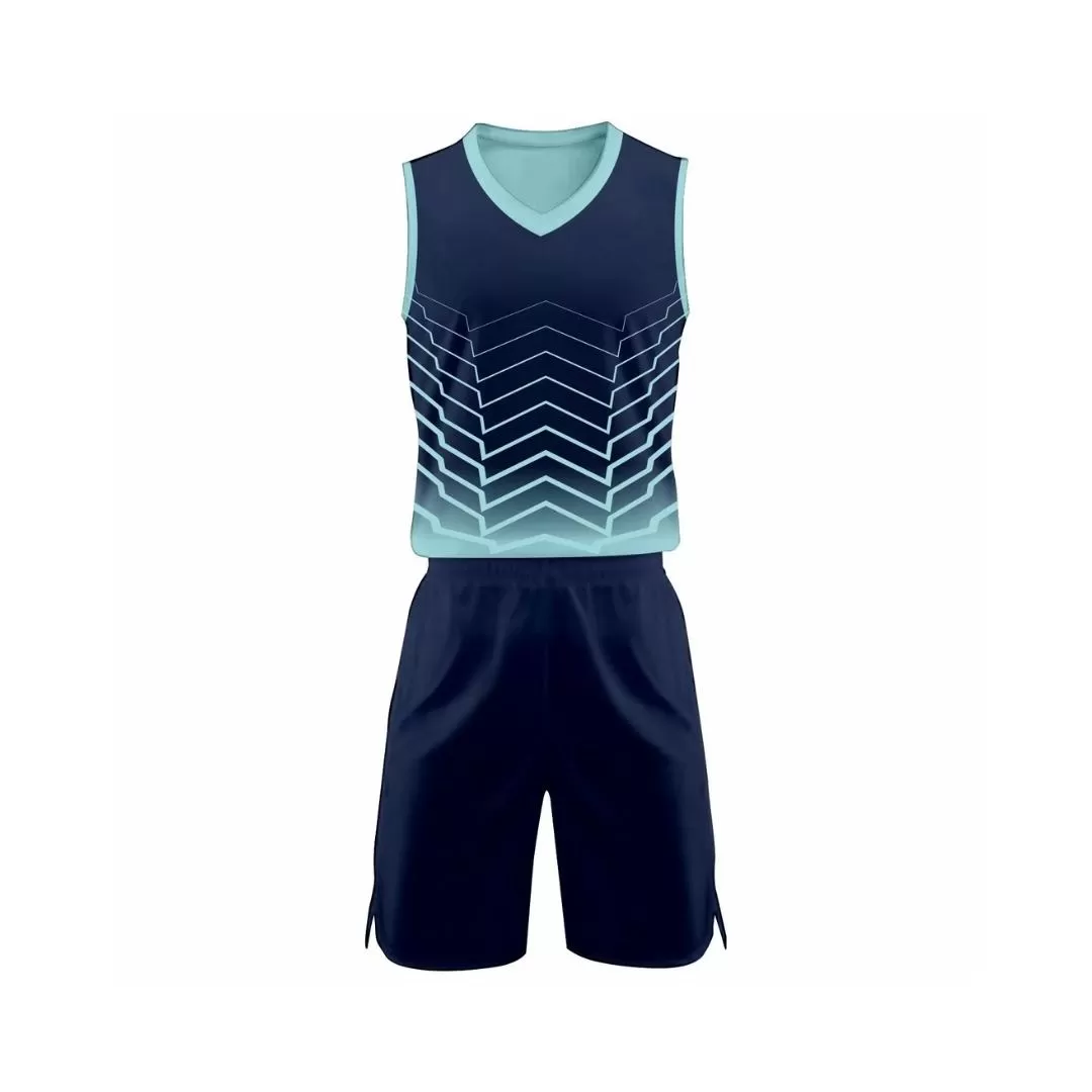 Diseñar Camisetas Baloncesto Net Azul - teamcustomshop