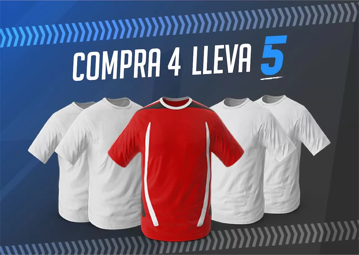 COMPRA 4 LLEVA 5 - teamcustomshop